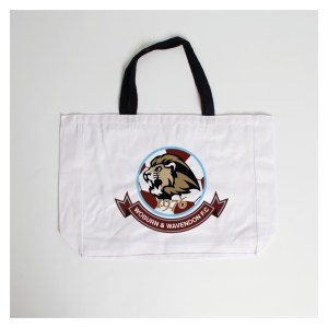 Kitlocker-Merchandise Shopping Bag - White
