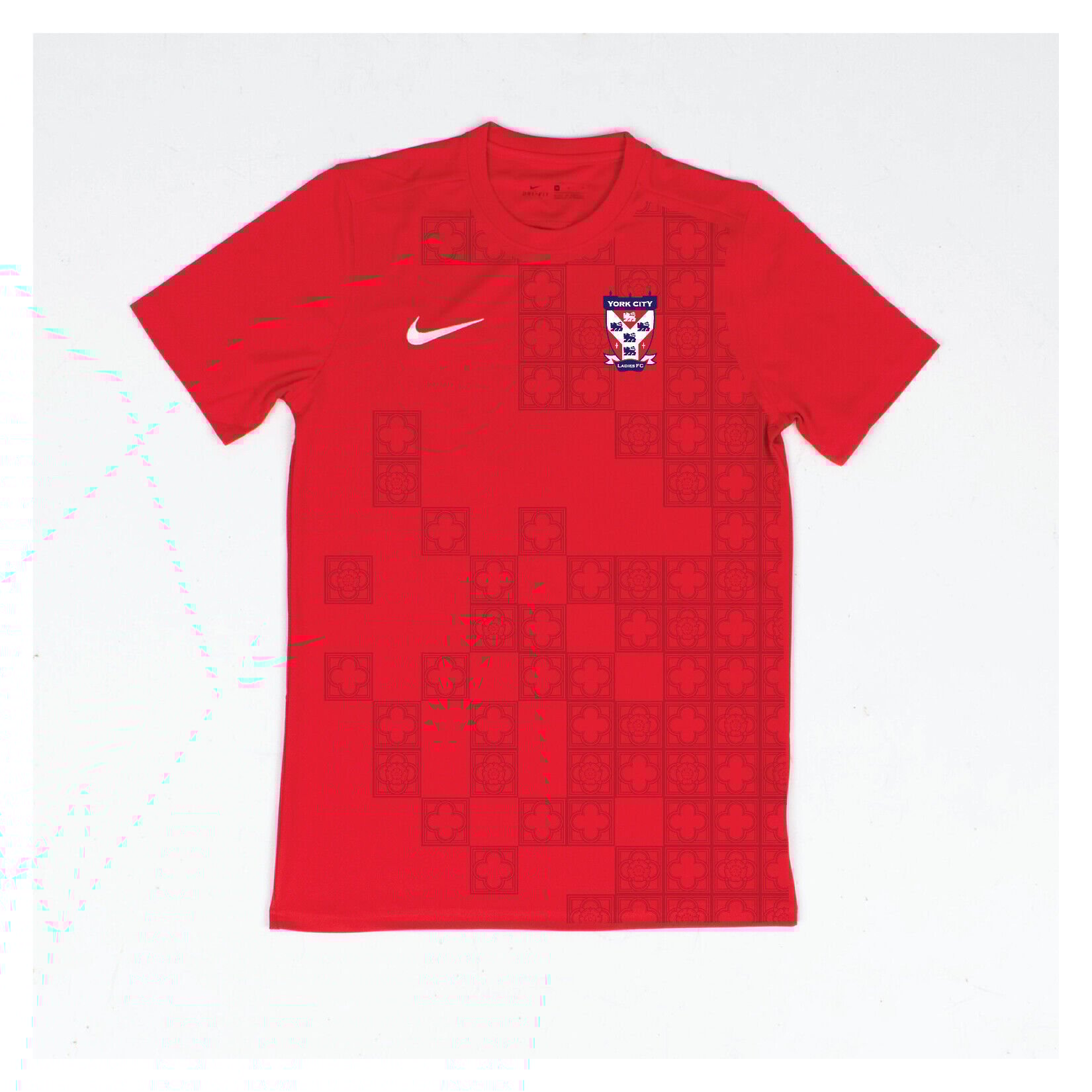Nike Park VII Dri-FIT Short Sleeve Shirt - University Red/White