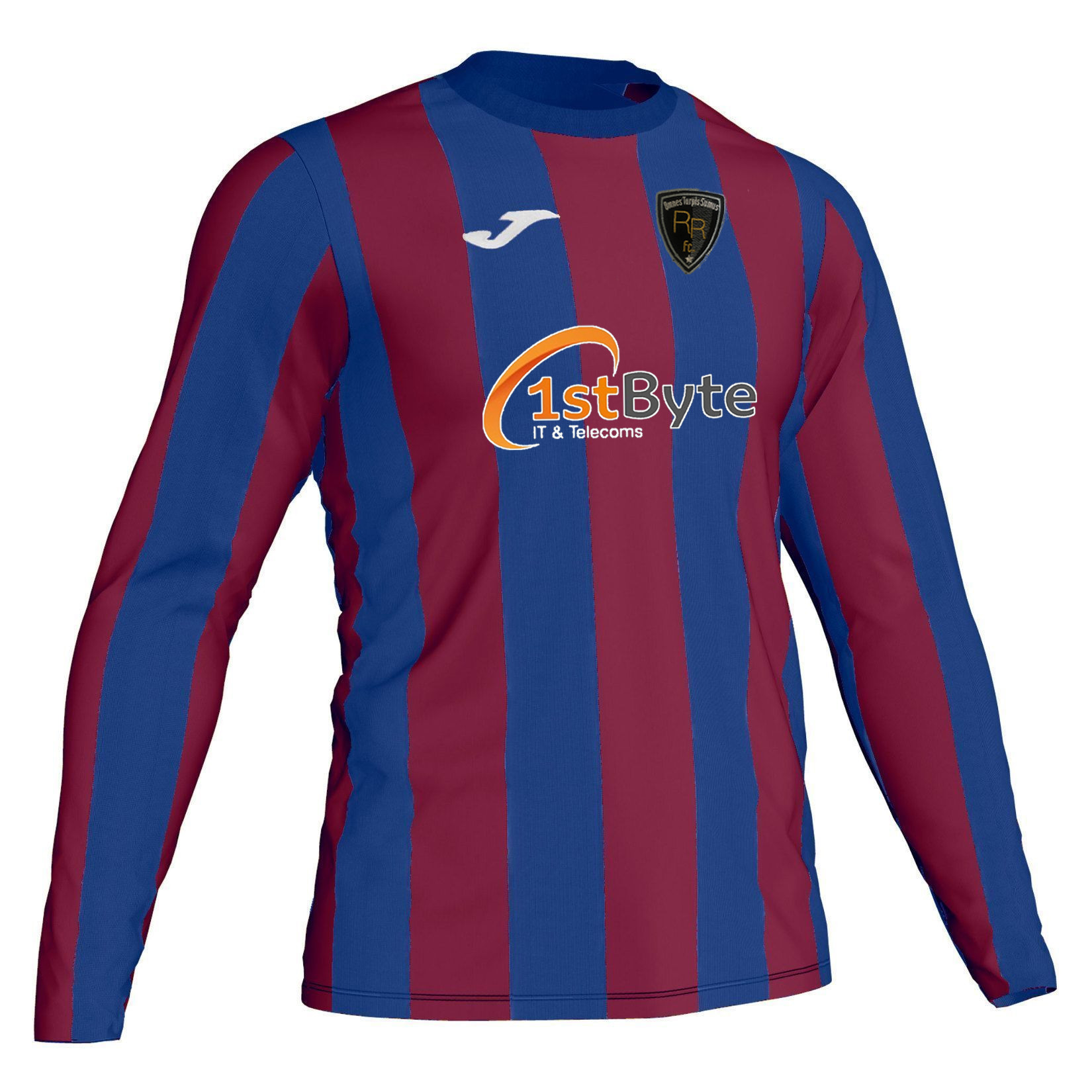 Joma Inter Striped Long Sleeve Shirt