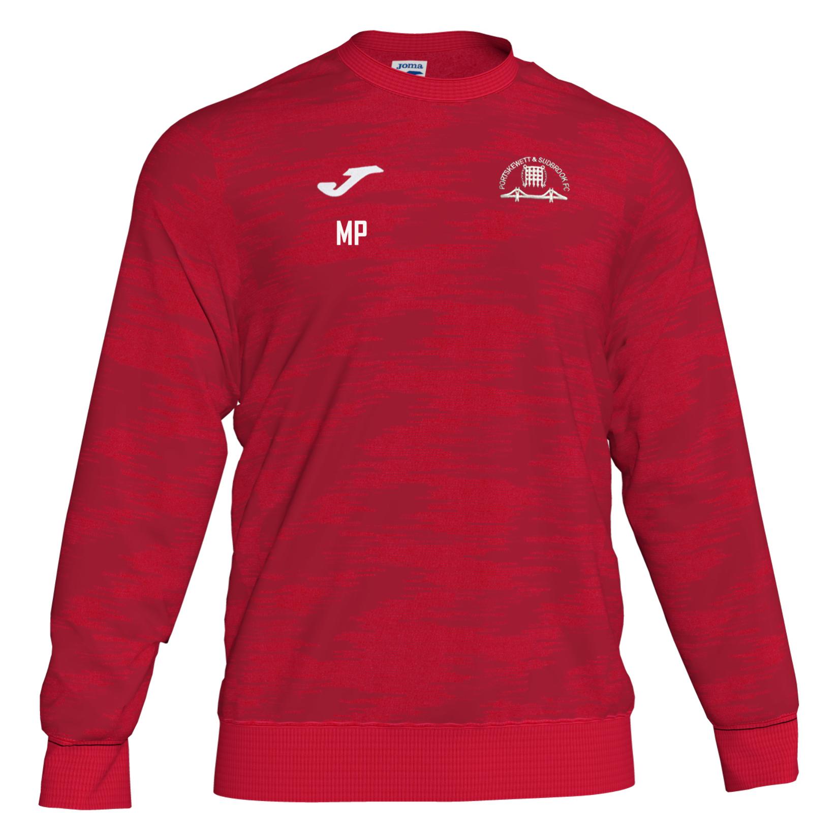 Joma Grafity Sweatshirt Red