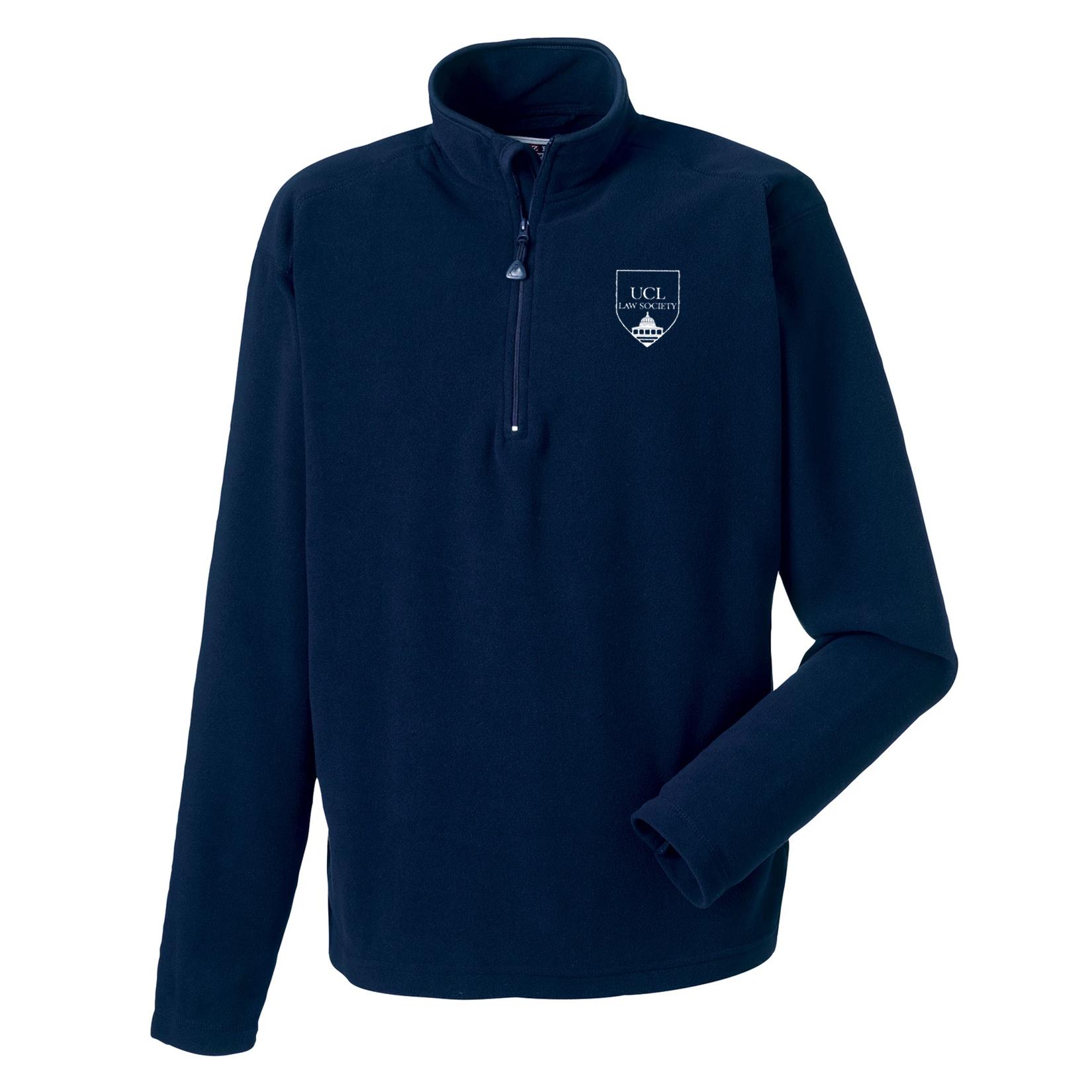 Quarter Zip Outdoor Fleece French Navy