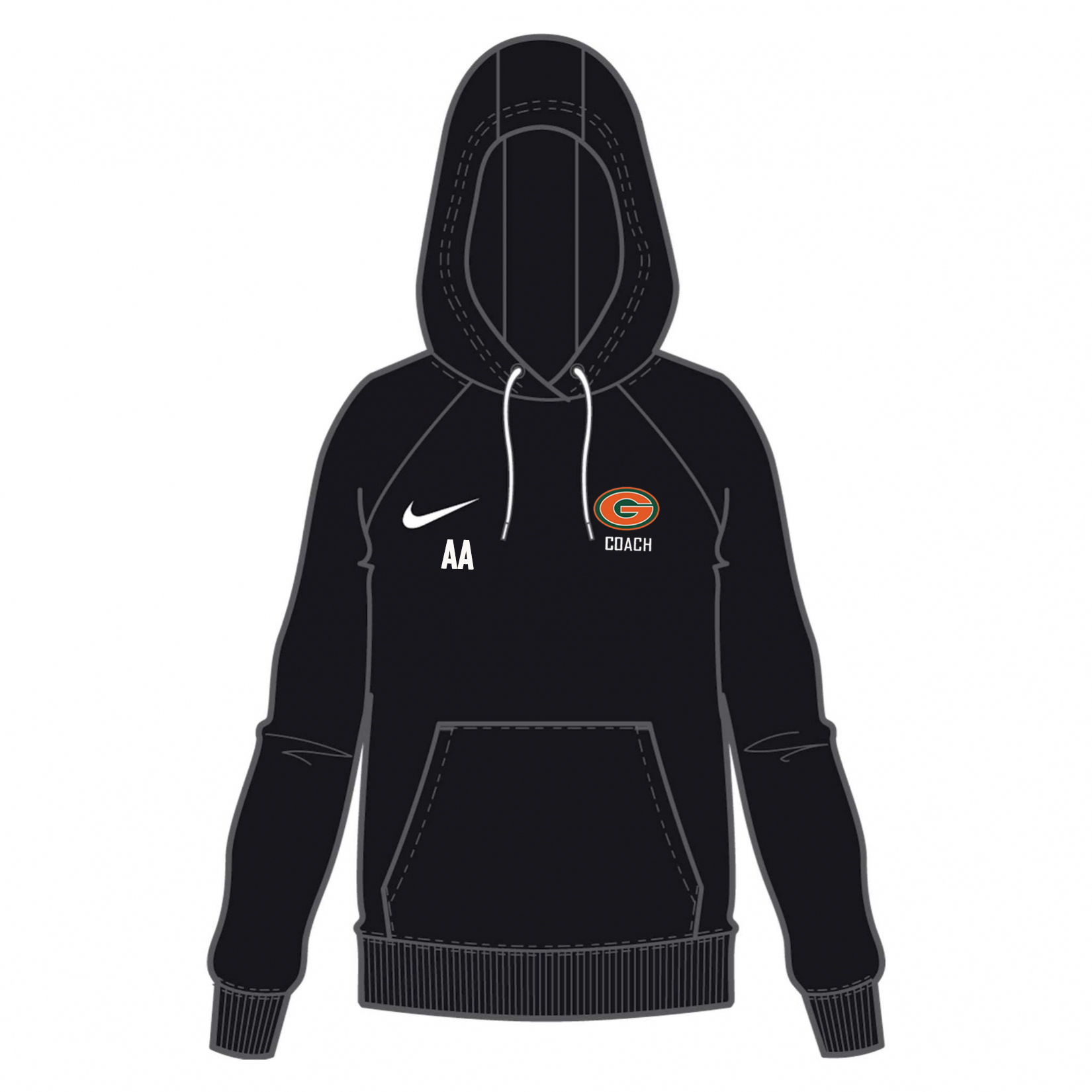 Nike Womens Team Club 20 Hoodie (W)