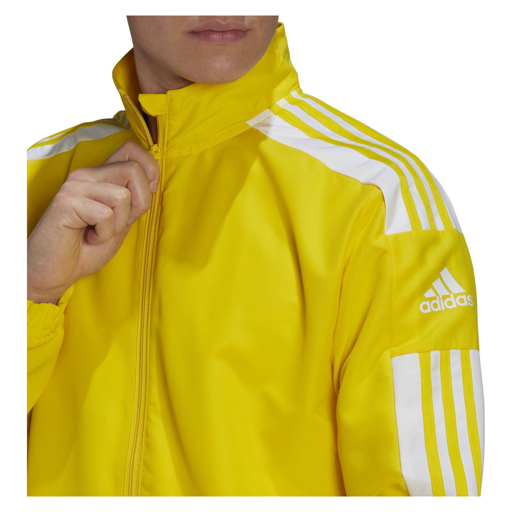 adidas Squadra 21 Presentation Jacket Team Yellow-White
