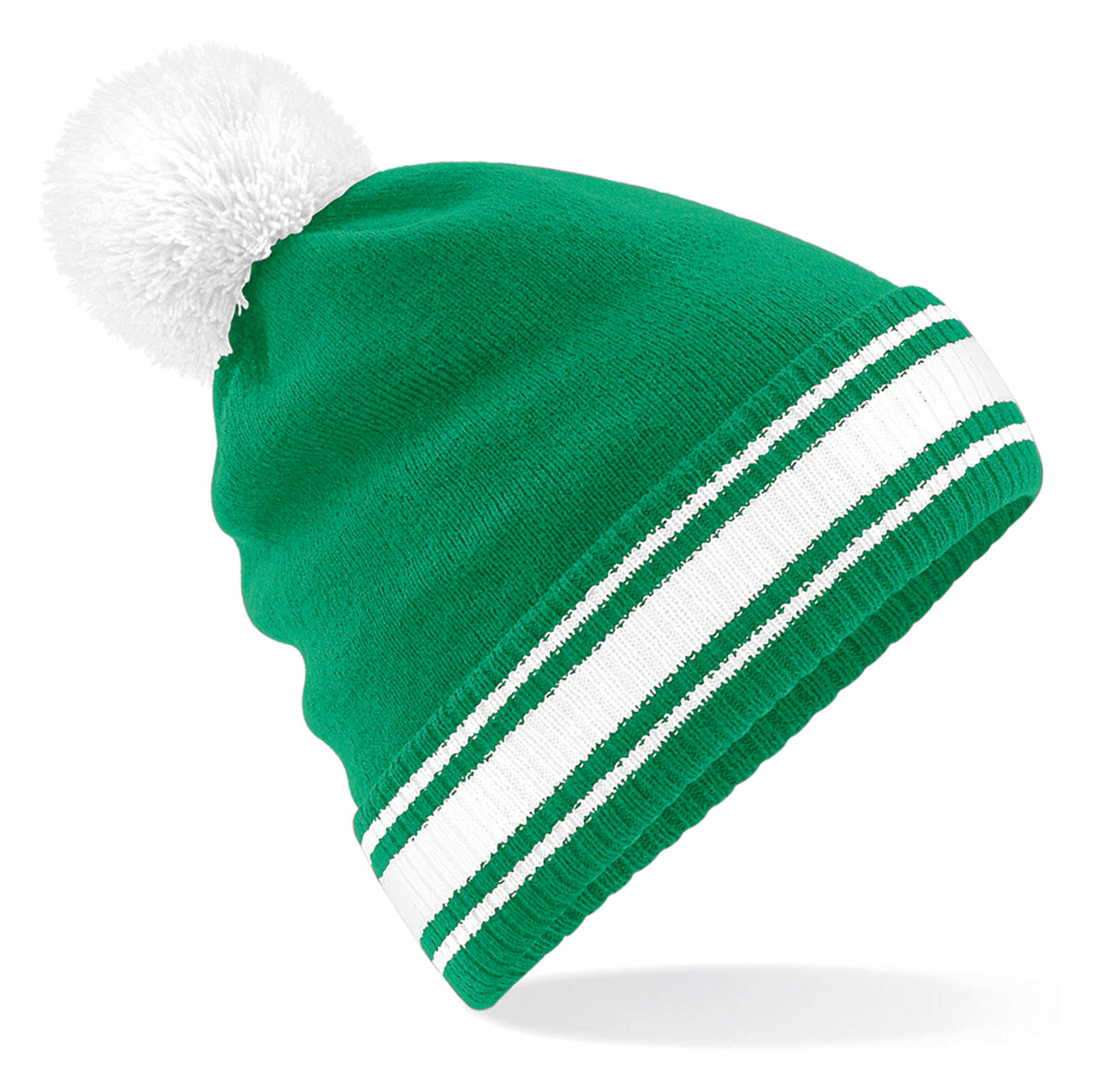 Stadium Beanie Kelly Green-White