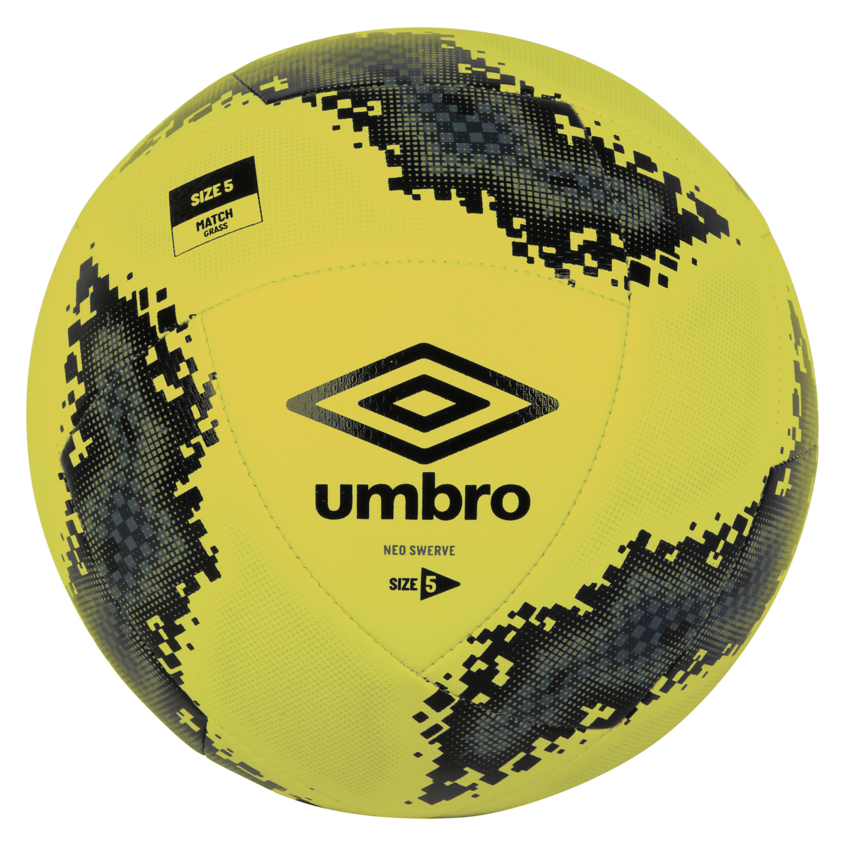 Umbro Neo Swerve FIFA Football Yellow-Black-Carbon
