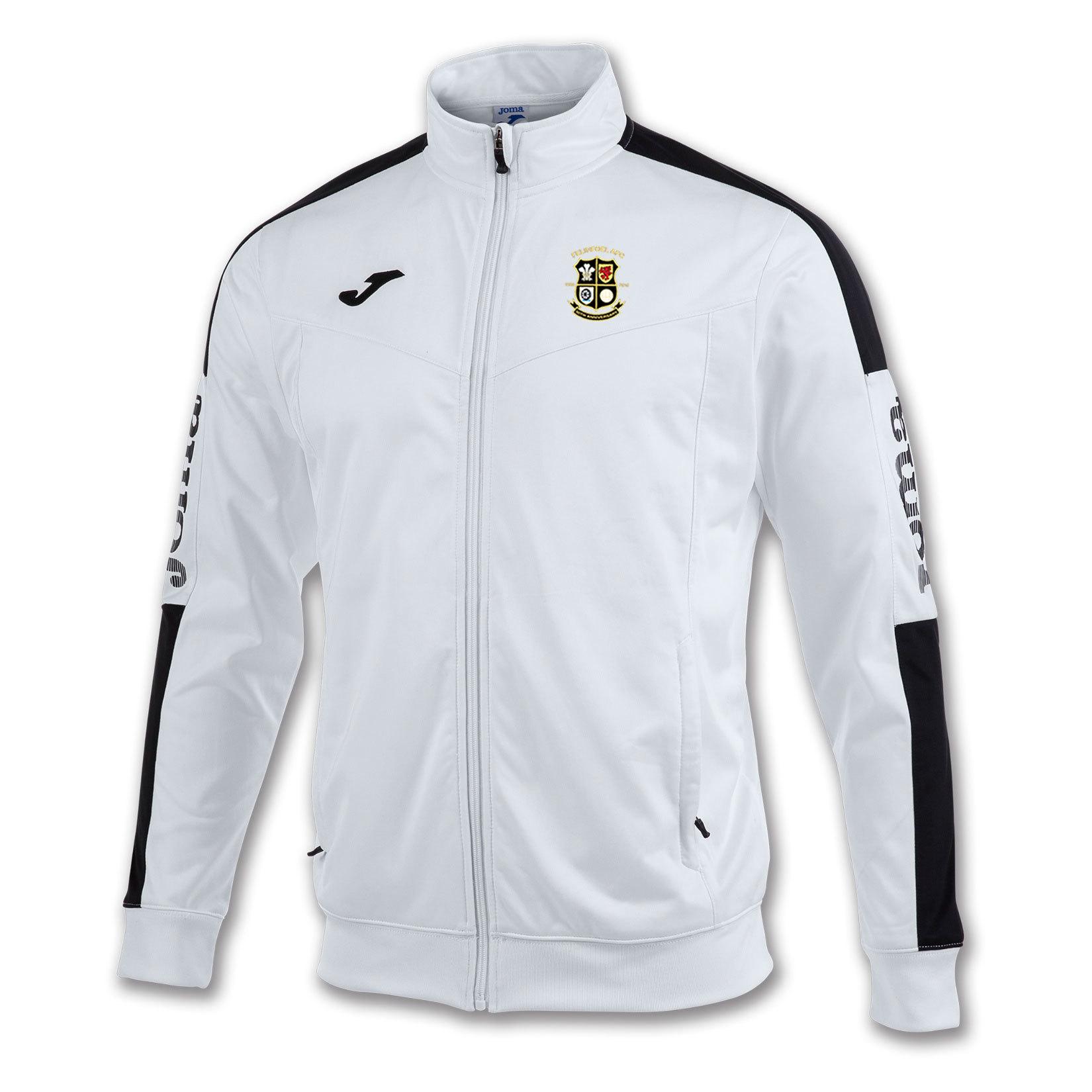 Joma Champion Iv Tracksuit Top (m) White-Black