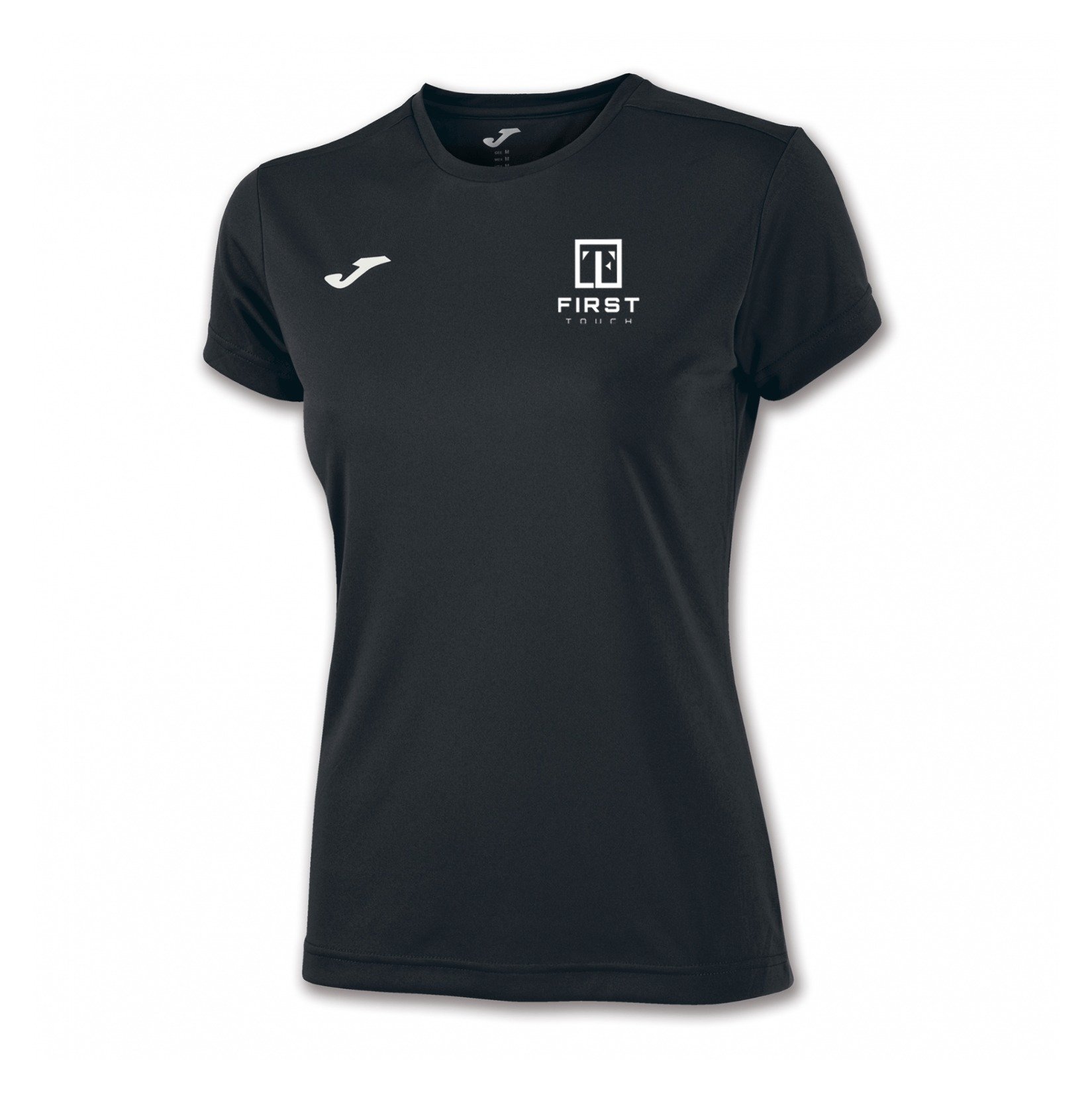 Joma Womens COMBI SHORT SLEEVE PERFORMANCE SHIRT (W) Black