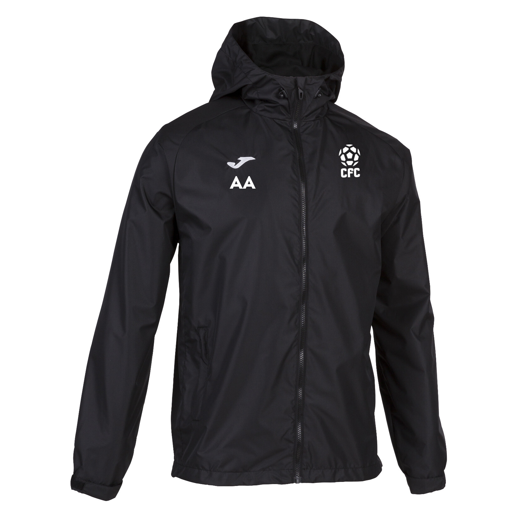 Joma Cervino Rain Jacket - Black