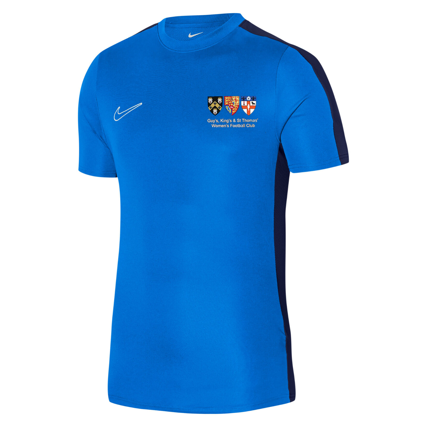 Nike Academy 23 Short Sleeve Training Top - Royal Blue/Obsidian/White