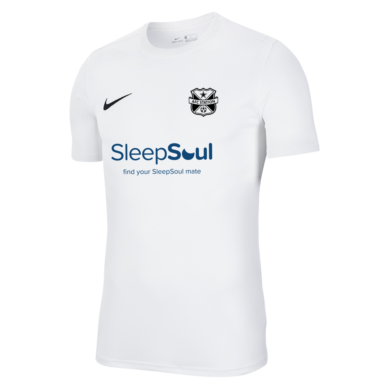 Nike Park VII Dri-FIT Short Sleeve Shirt - White/Black