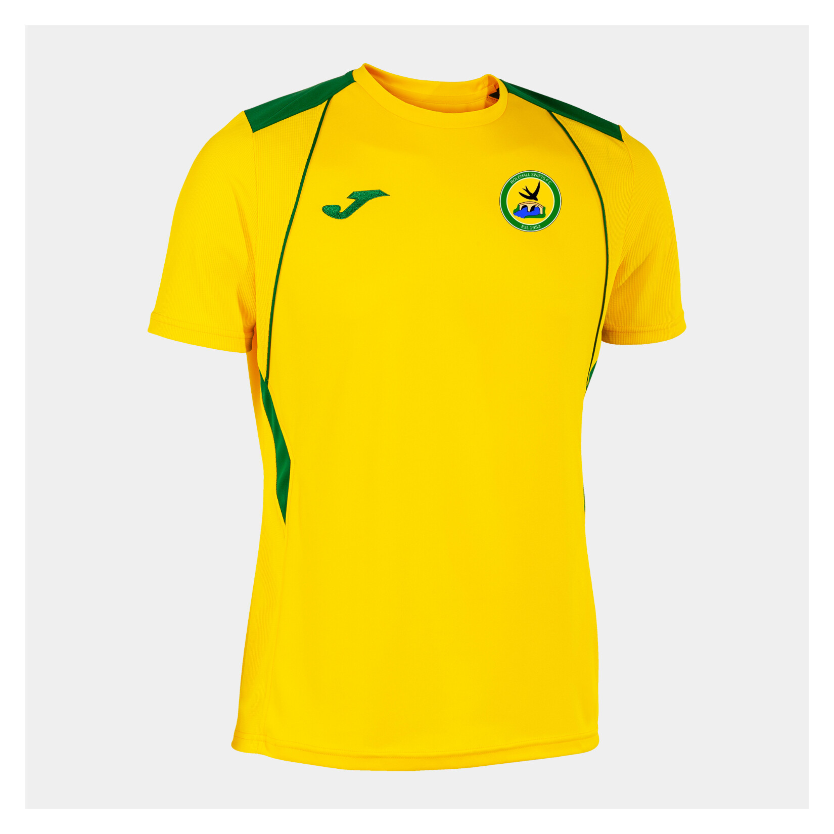 Joma CHAMPIONSHIP VII SHORT SLEEVE SHIRT - YELLOW/GREEN