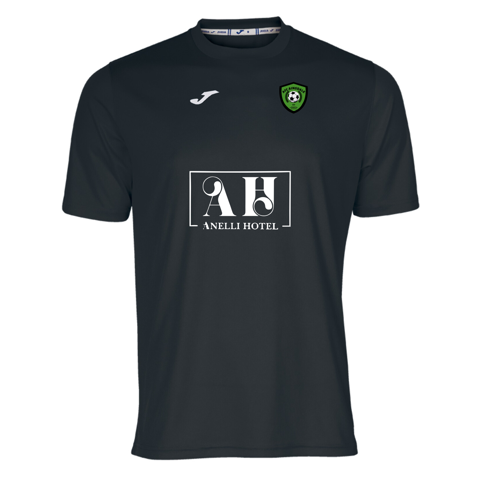 Joma Combi Short Sleeve Mens Performance Shirt - Black