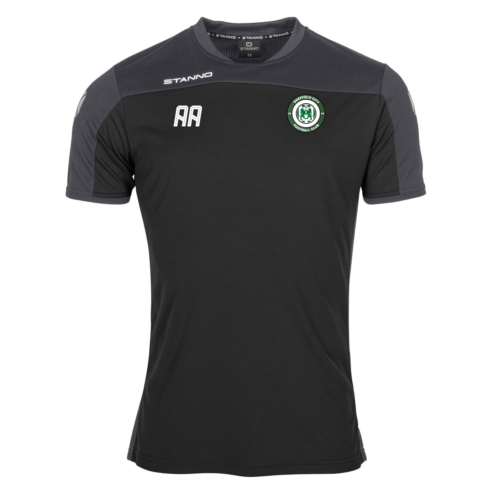 Stanno Pride Short Sleeve T-Shirt - Black/Anthracite