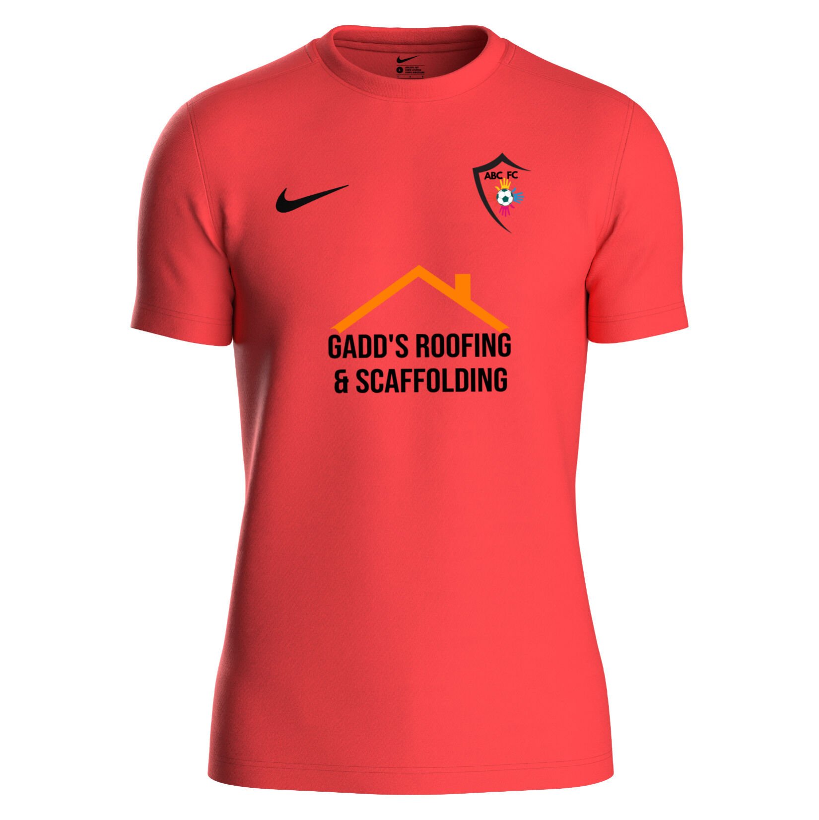 Nike Park VII Dri-FIT Short Sleeve Shirt - Bright Crimson/Black