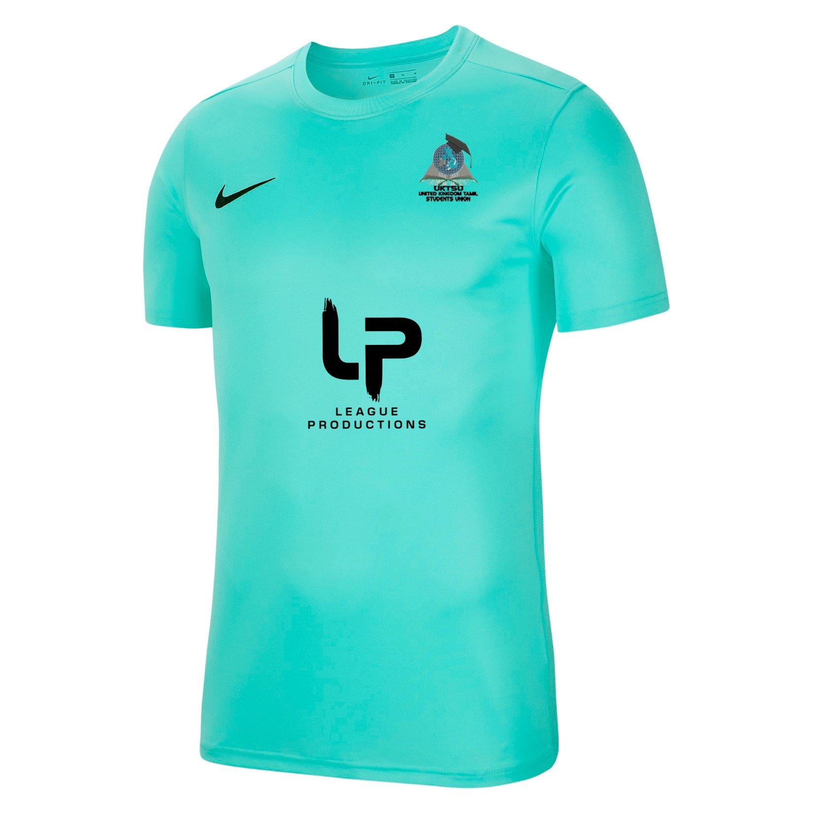 Nike Park VII Dri-FIT Short Sleeve Shirt - Hyper Turq/Black
