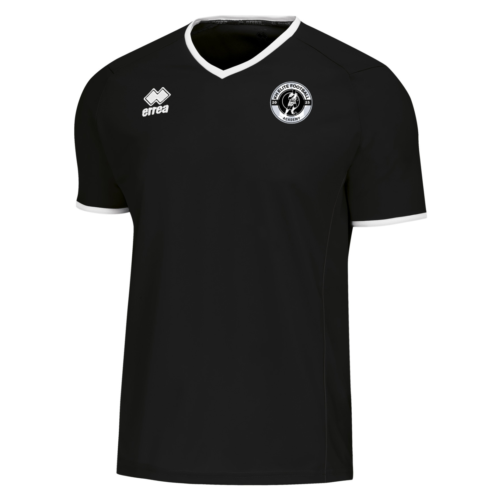 Errea Lennox Short Sleeve Shirt - Black/White