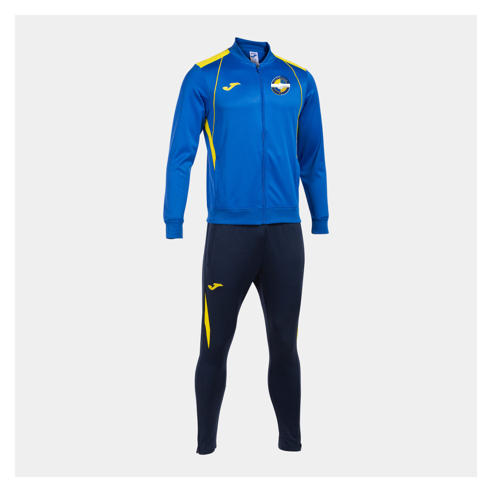 Joma Championship VII Full Tracksuit - Royal/Yellow