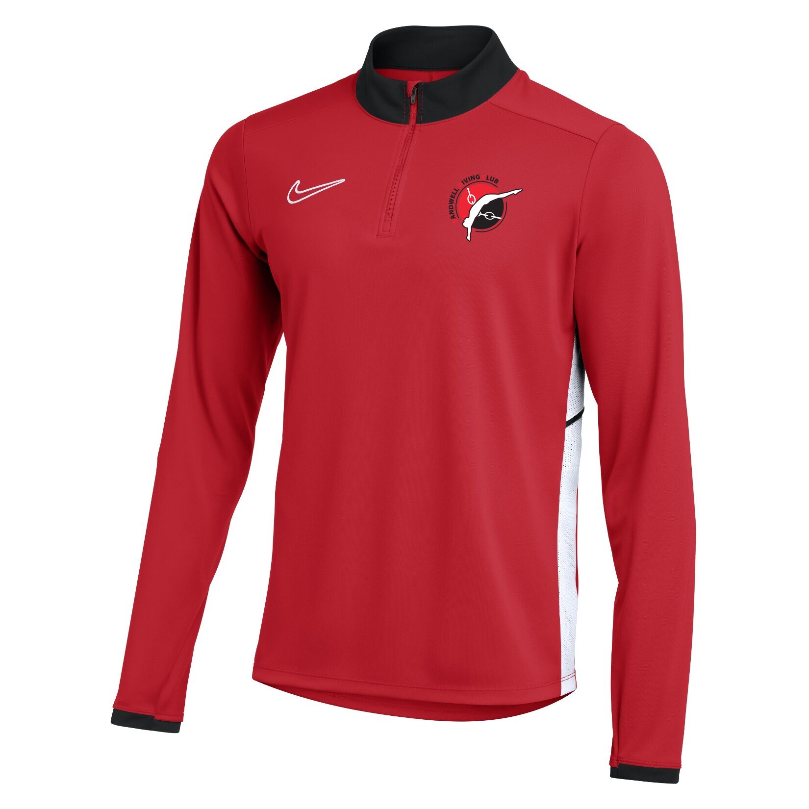 Nike Dri-FIT Academy 25 Drill Top - University Red/Gym Red/White