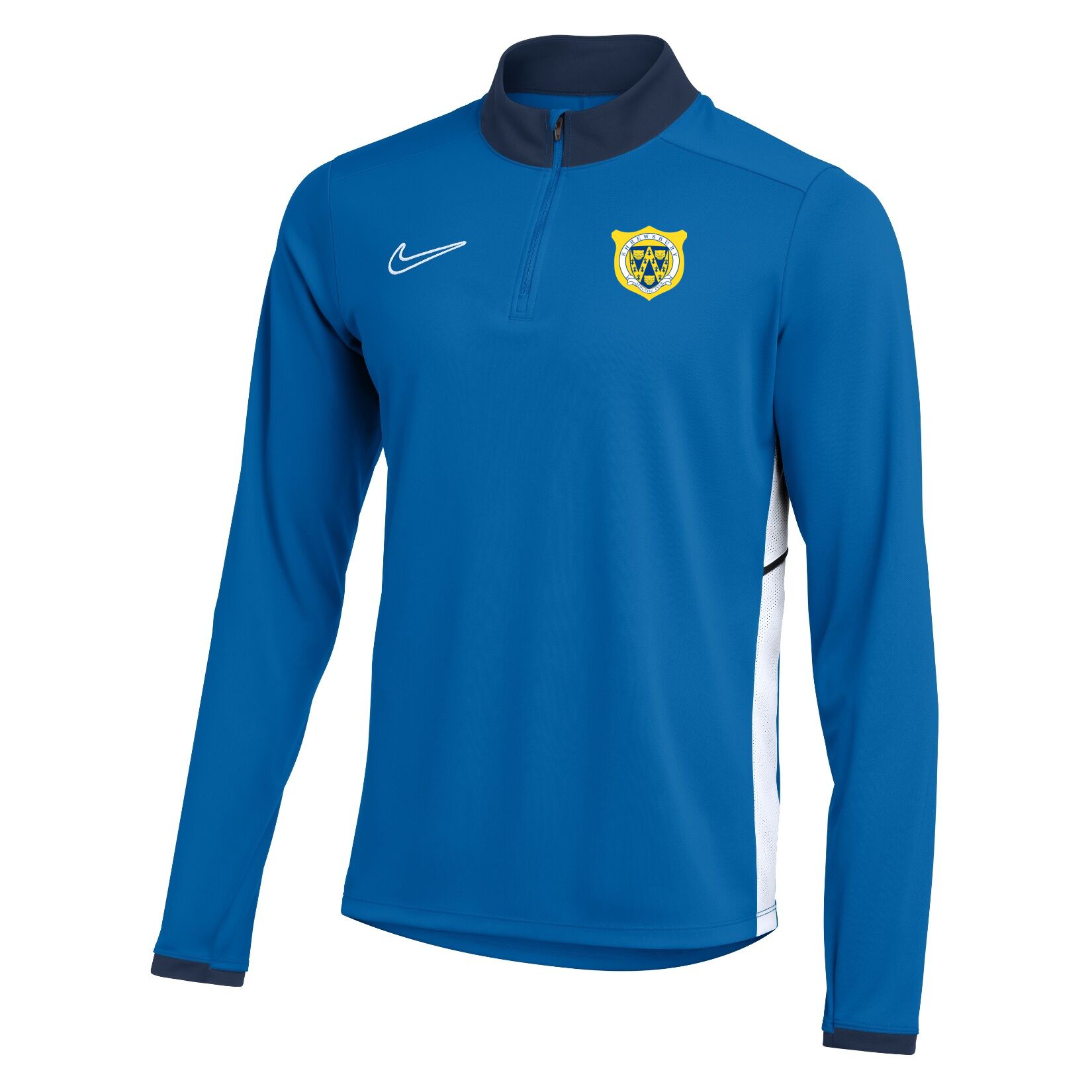 Nike Dri-FIT Academy 25 Drill Top - Royal Blue/Obsidian/White