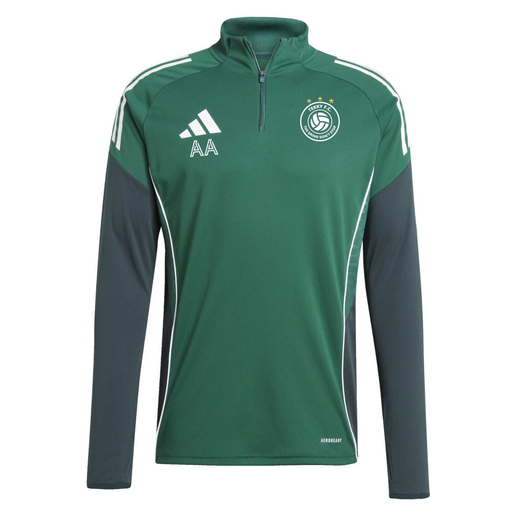 adidas Tiro 25 Competition Training Top - Team Dark Green/Shadow Green/White