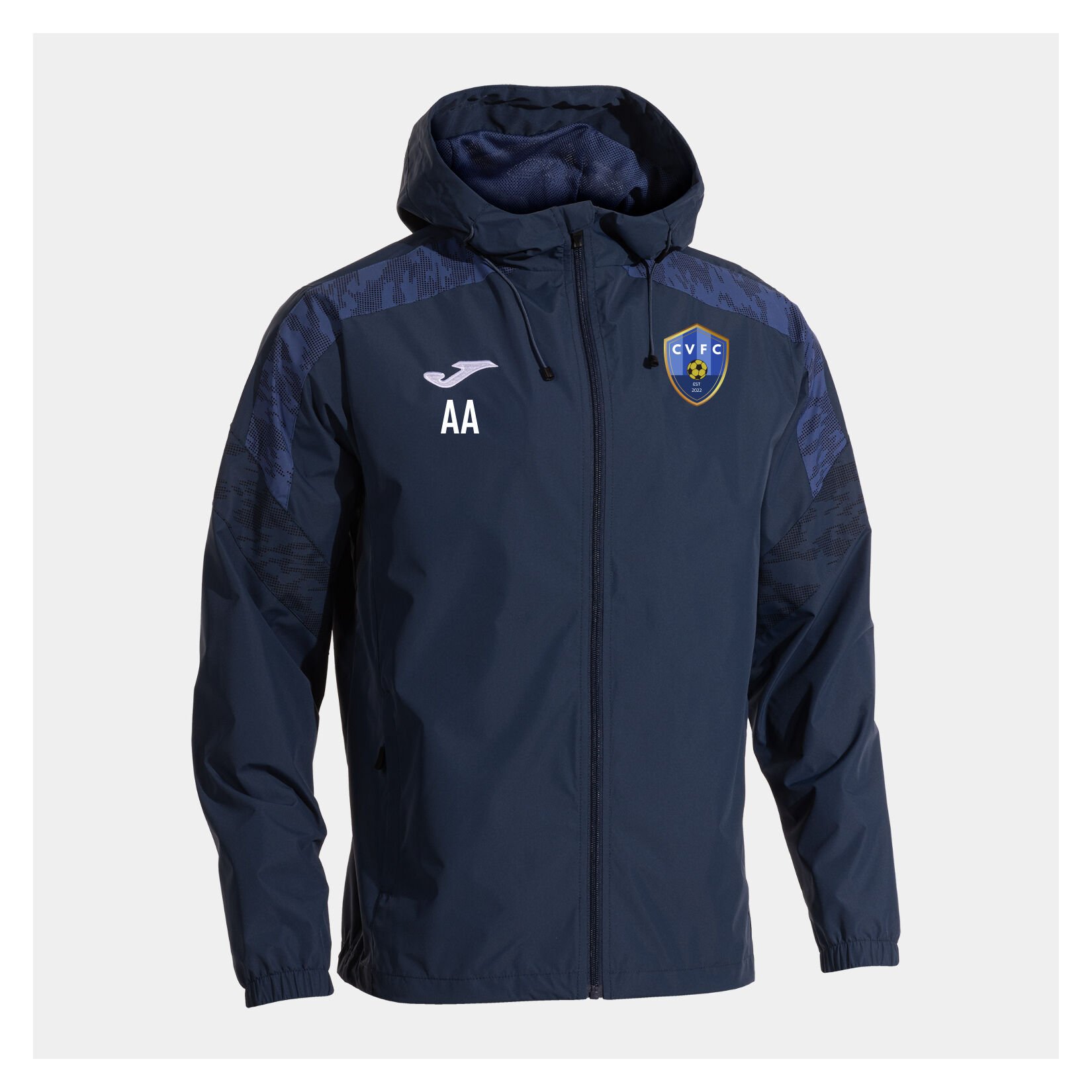 Joma Championship VIII Rain Jacket - Dark Navy/White