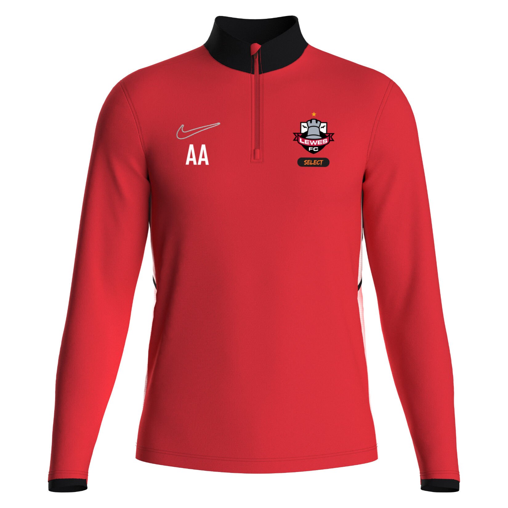 Nike Dri-FIT Academy 25 Drill Top - University Red/Gym Red/White