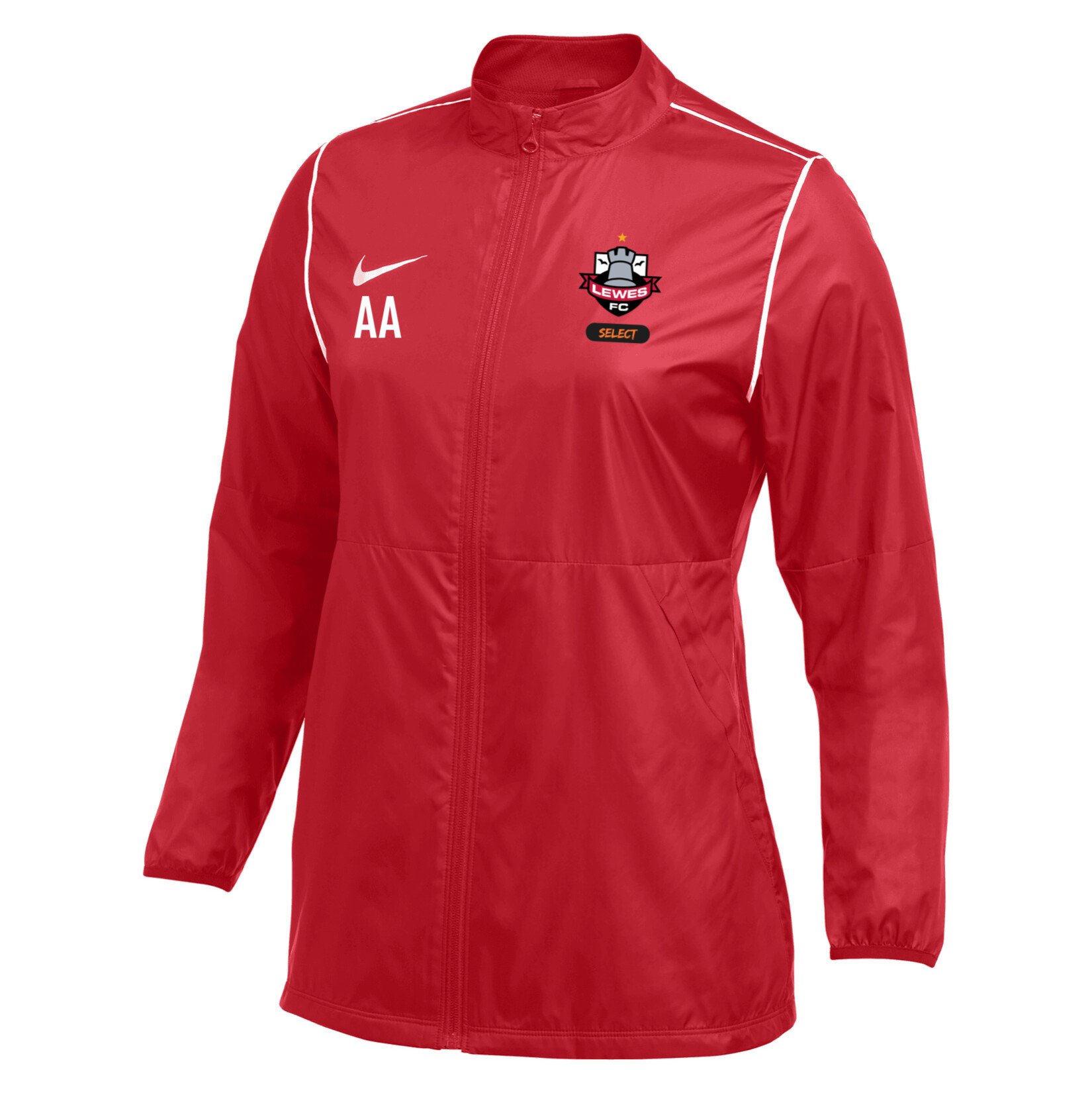 Nike Repel Park 20 Rain Jacket (W) - University Red/White/White