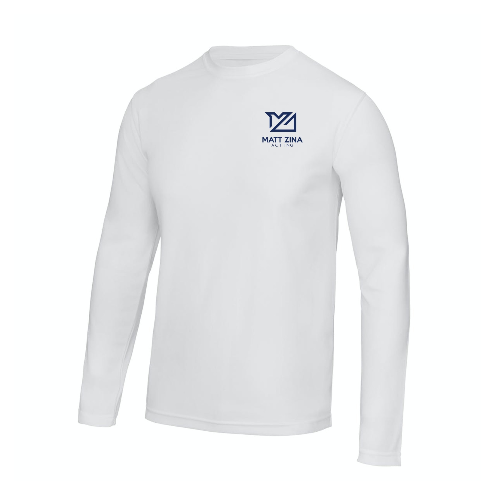 Cool Performance Tee Long Sleeve - Arctic White