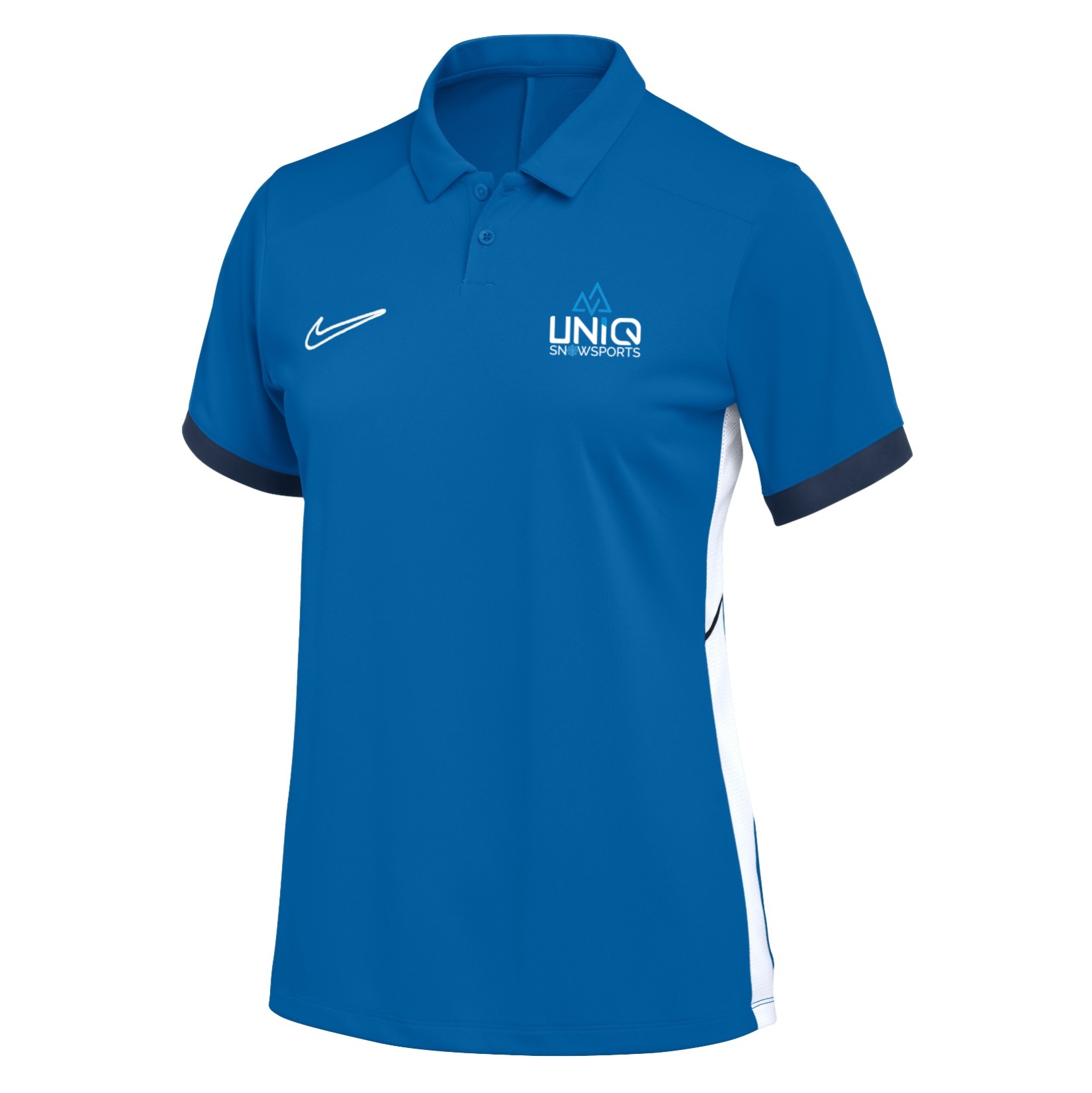 Nike Dri-FIT Academy 25 Polo (W) - Royal Blue/Obsidian/White
