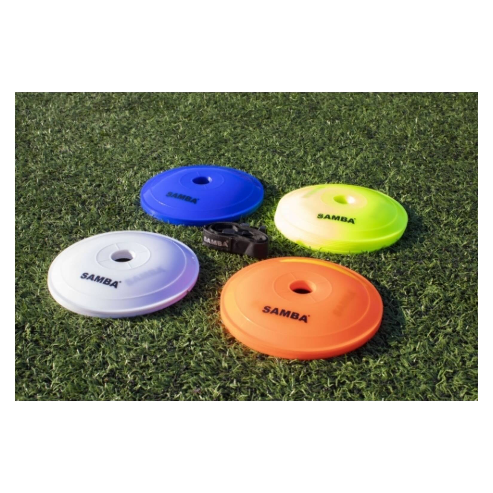 Samba-Sports Flat Markers (Set of 40) - Mixed