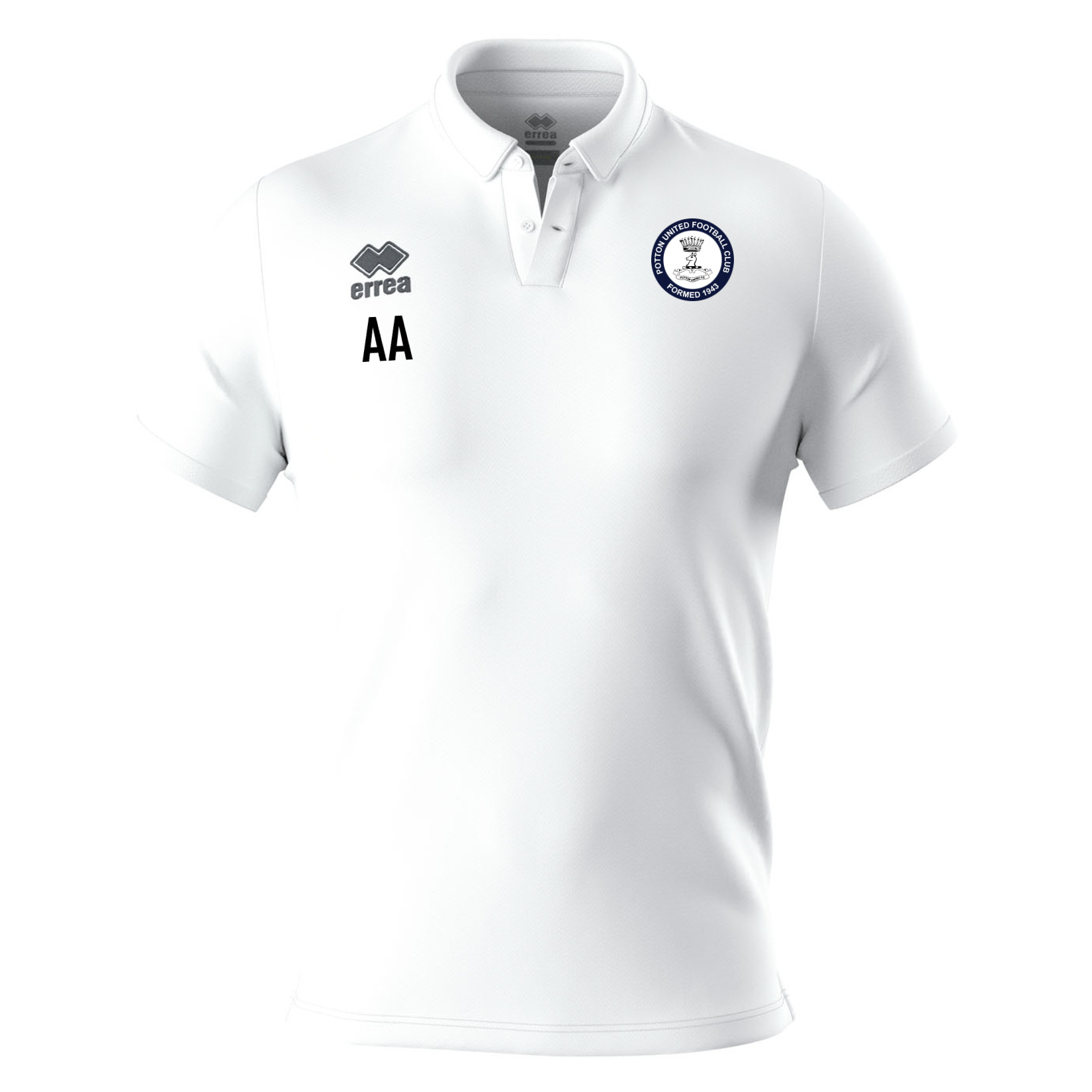 Errea Alex Polo Shirt - White