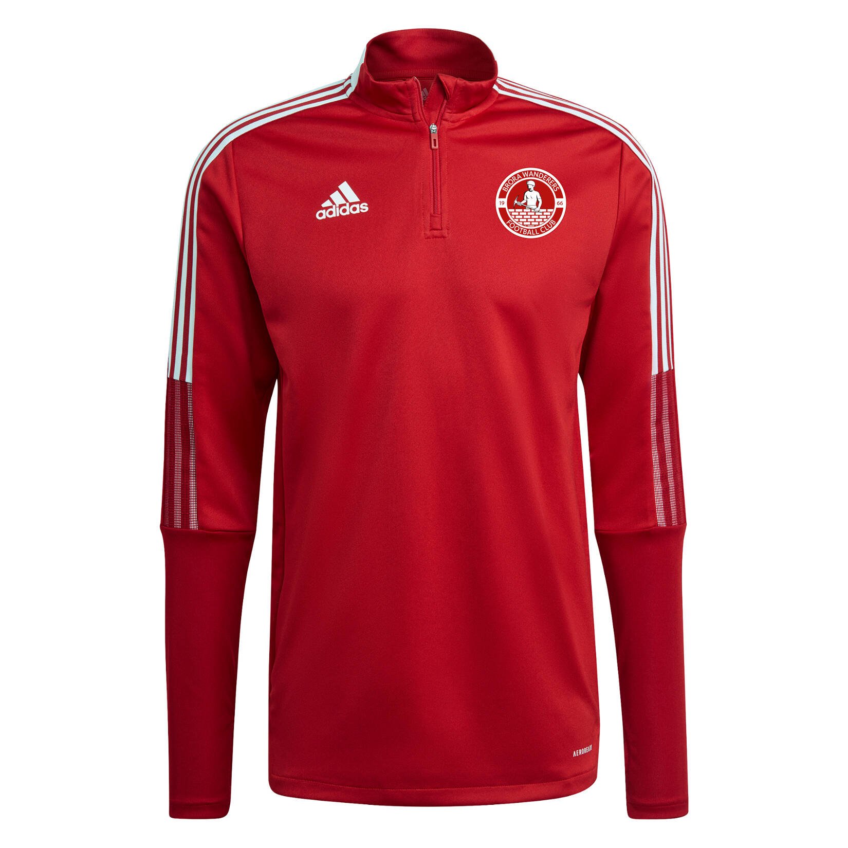 adidas Tiro 21 1/4 Zip Training Top - Team Power Red