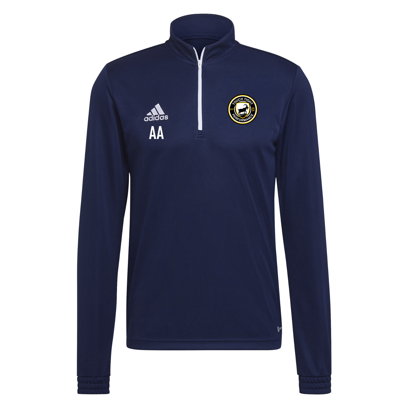 adidas Entrada 1/4 Zip Drill Top Midlayer - Team Navy Blue