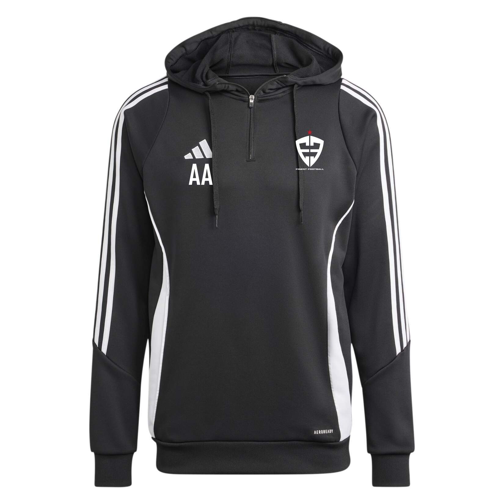 adidas Tiro 24 Training Hoodie - Black/White