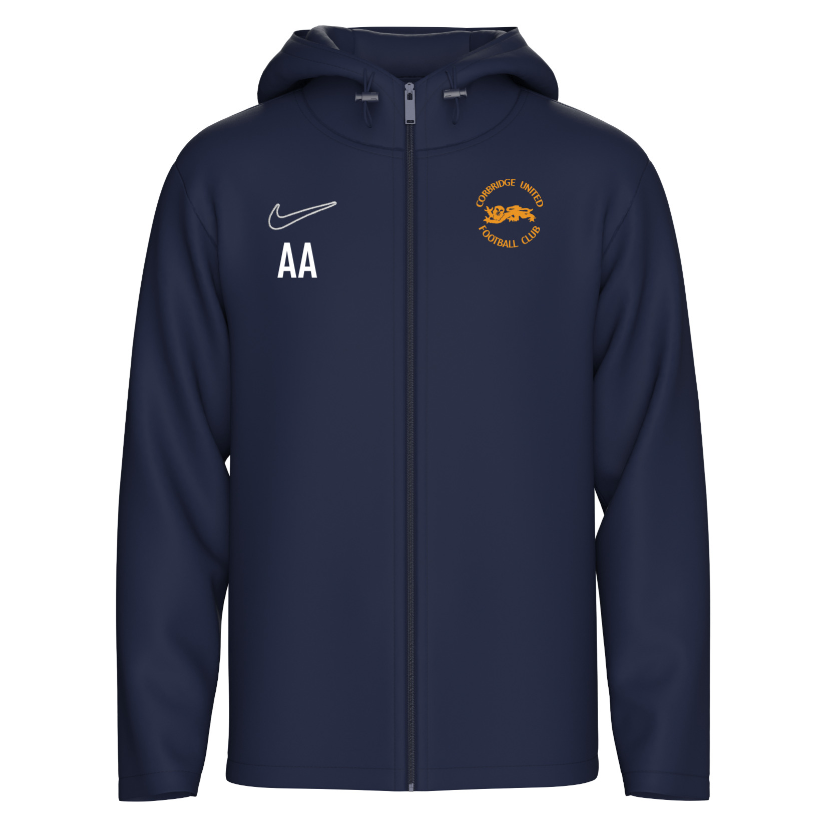 Nike Storm-Fit Academy 25 Rain Jacket - Navy/White