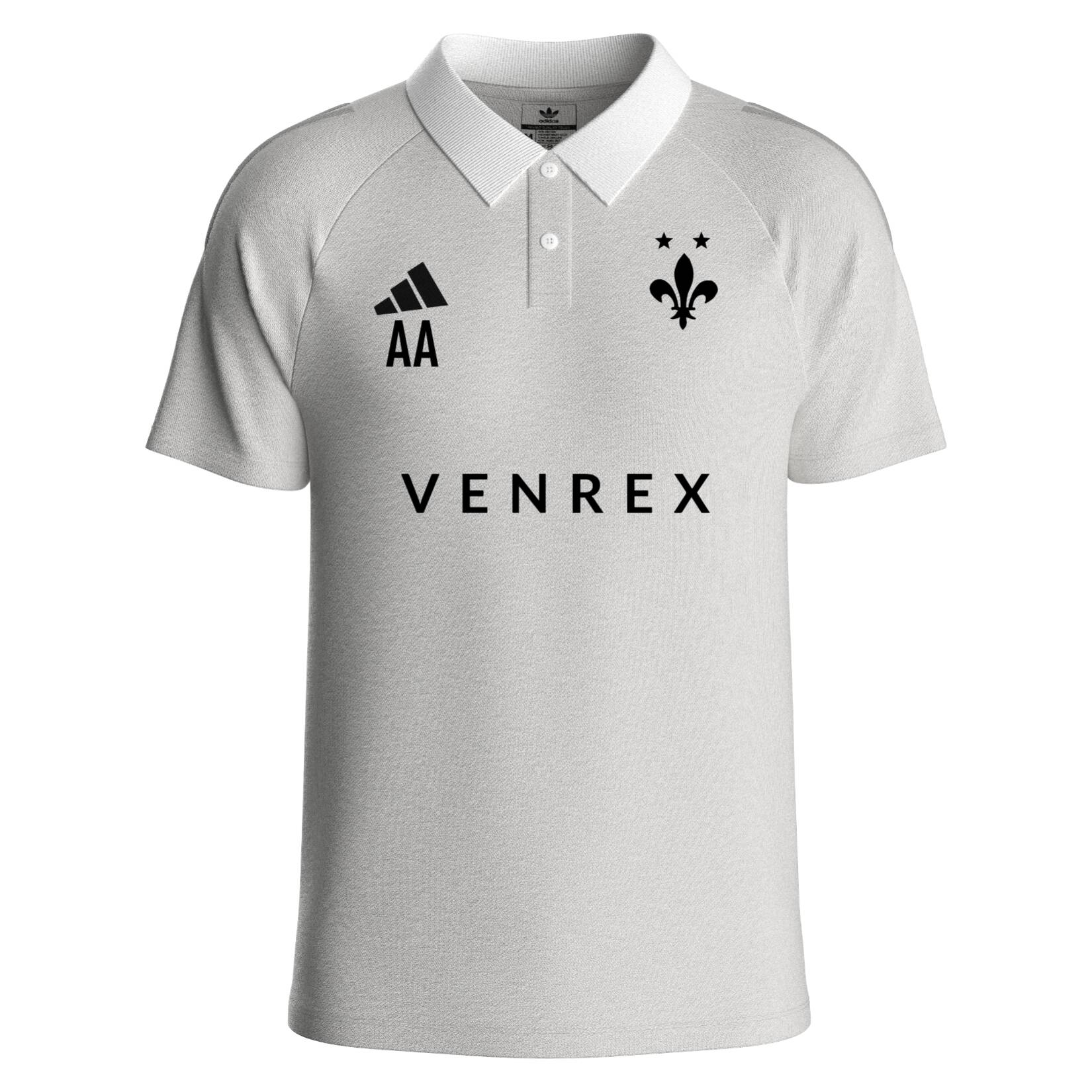 adidas Tiro 24 Competition Polo Shirt - White/Team light grey/Black