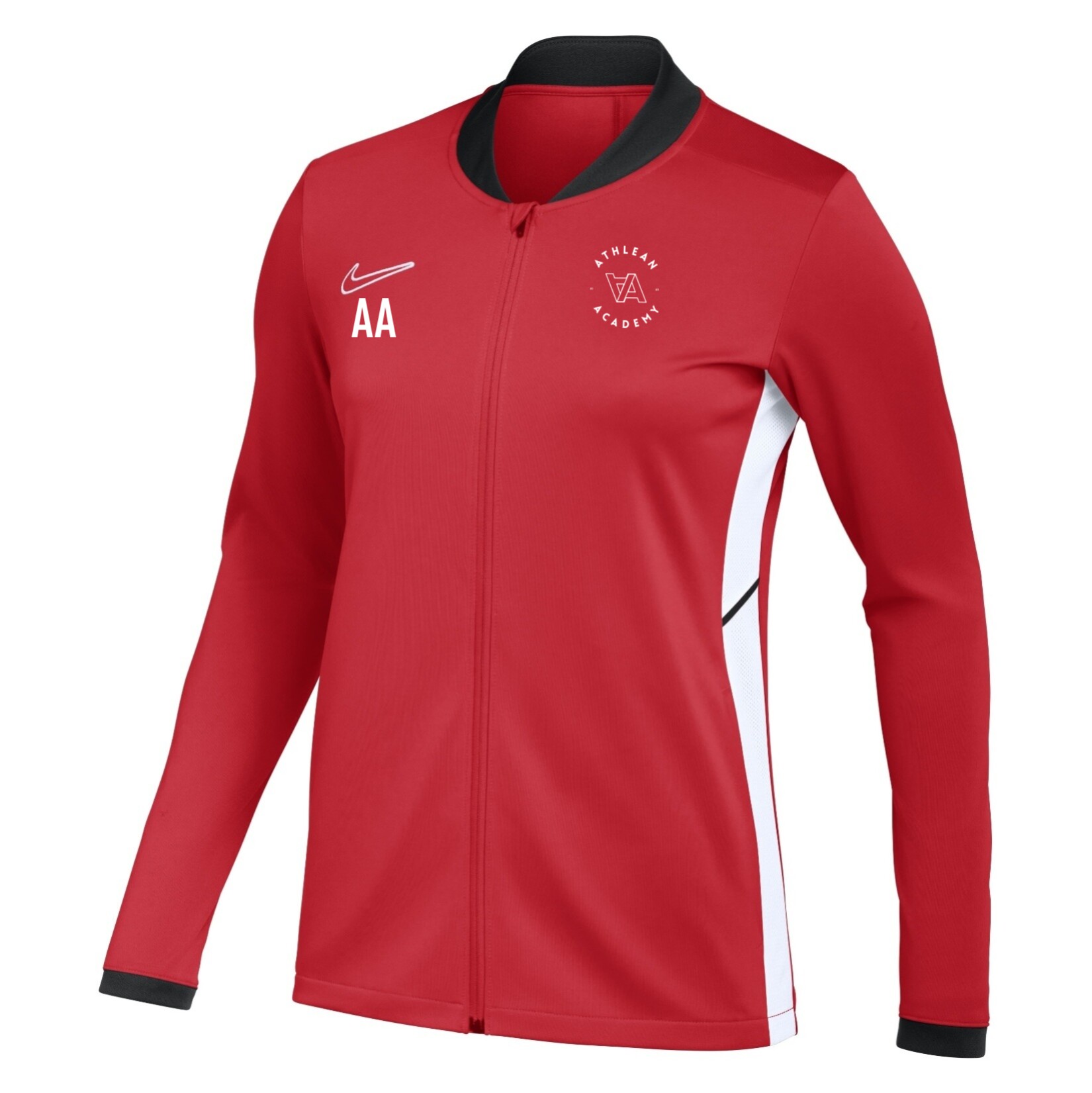 Nike Dri-FIT Academy 25 Knit Track Jacket (W) - University Red/Gym Red/White