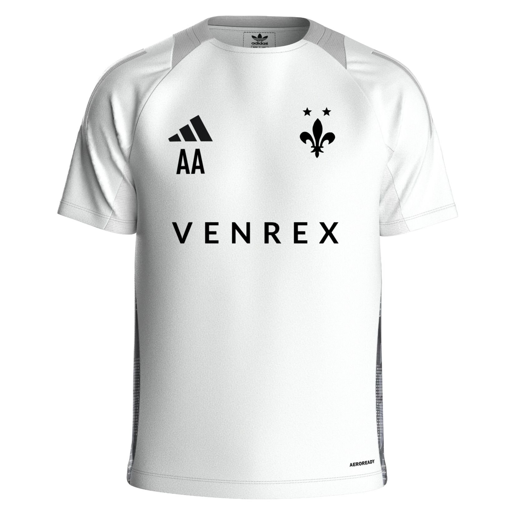 adidas Tiro 24 Competition Training Jersey - White/team light grey/black