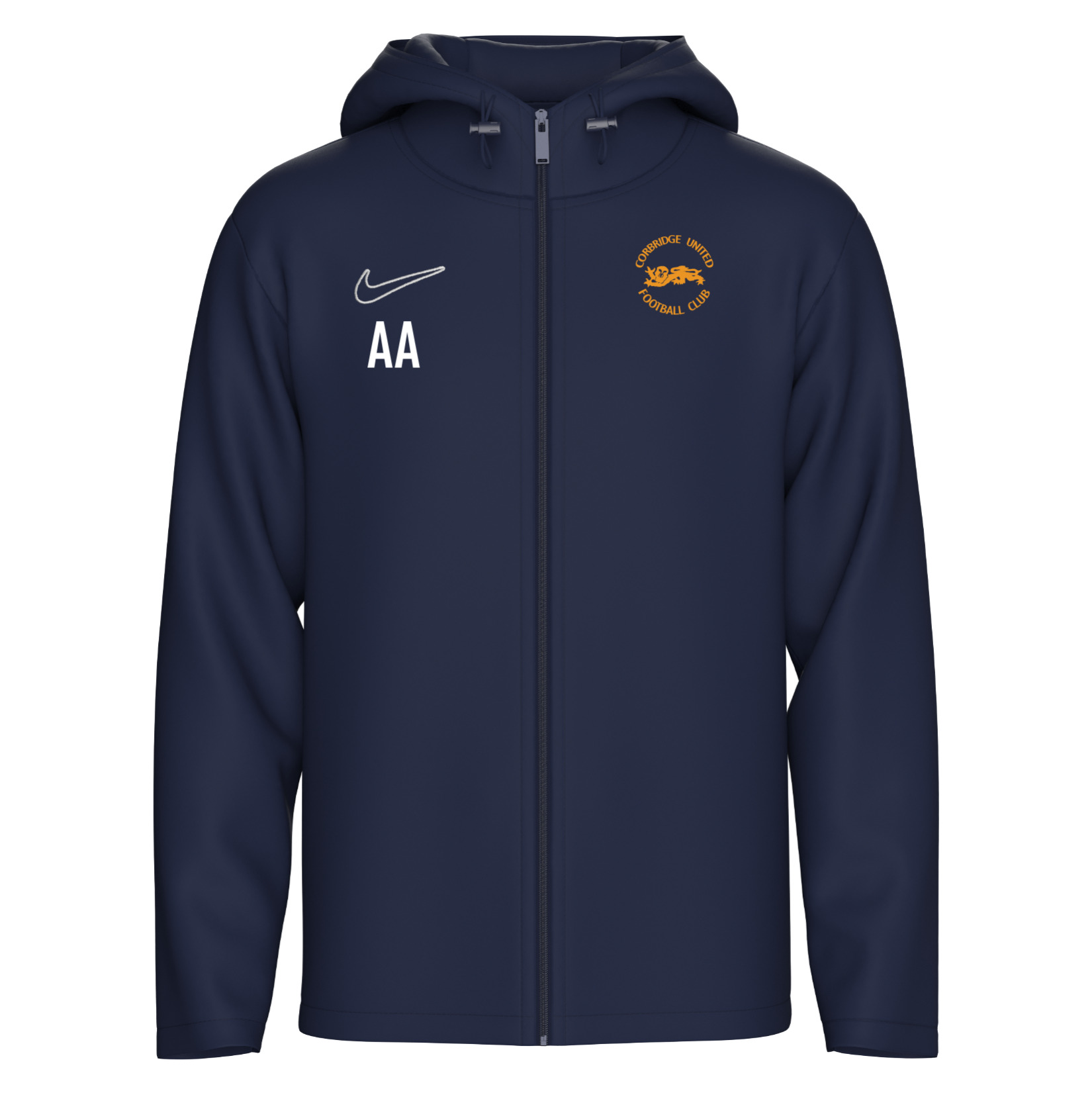Nike Storm-Fit Academy 25 Rain Jacket - Navy/White