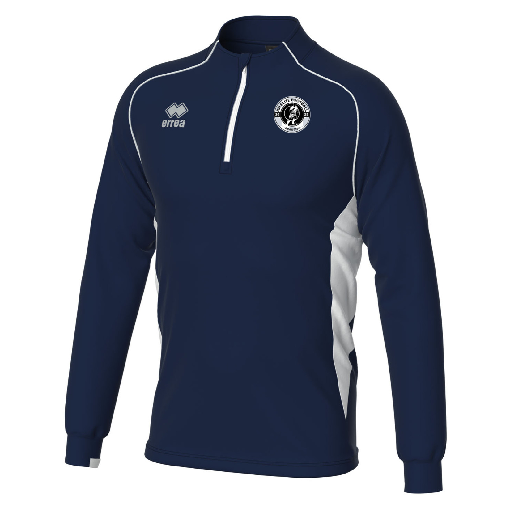 Errea Dynamic 1/4 Zip Sweatshirt - navy/white