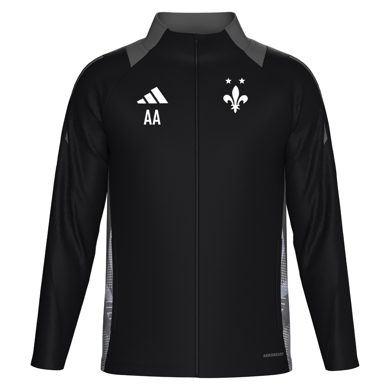 adidas Tiro 24 Competition Training Track Top - Black/team dark grey/white