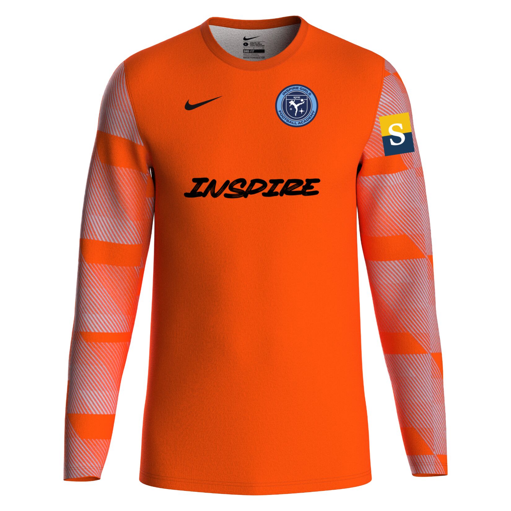 Nike Park IV Goalkeeper Dri-FIT Jersey - Safety Orange/White/Black