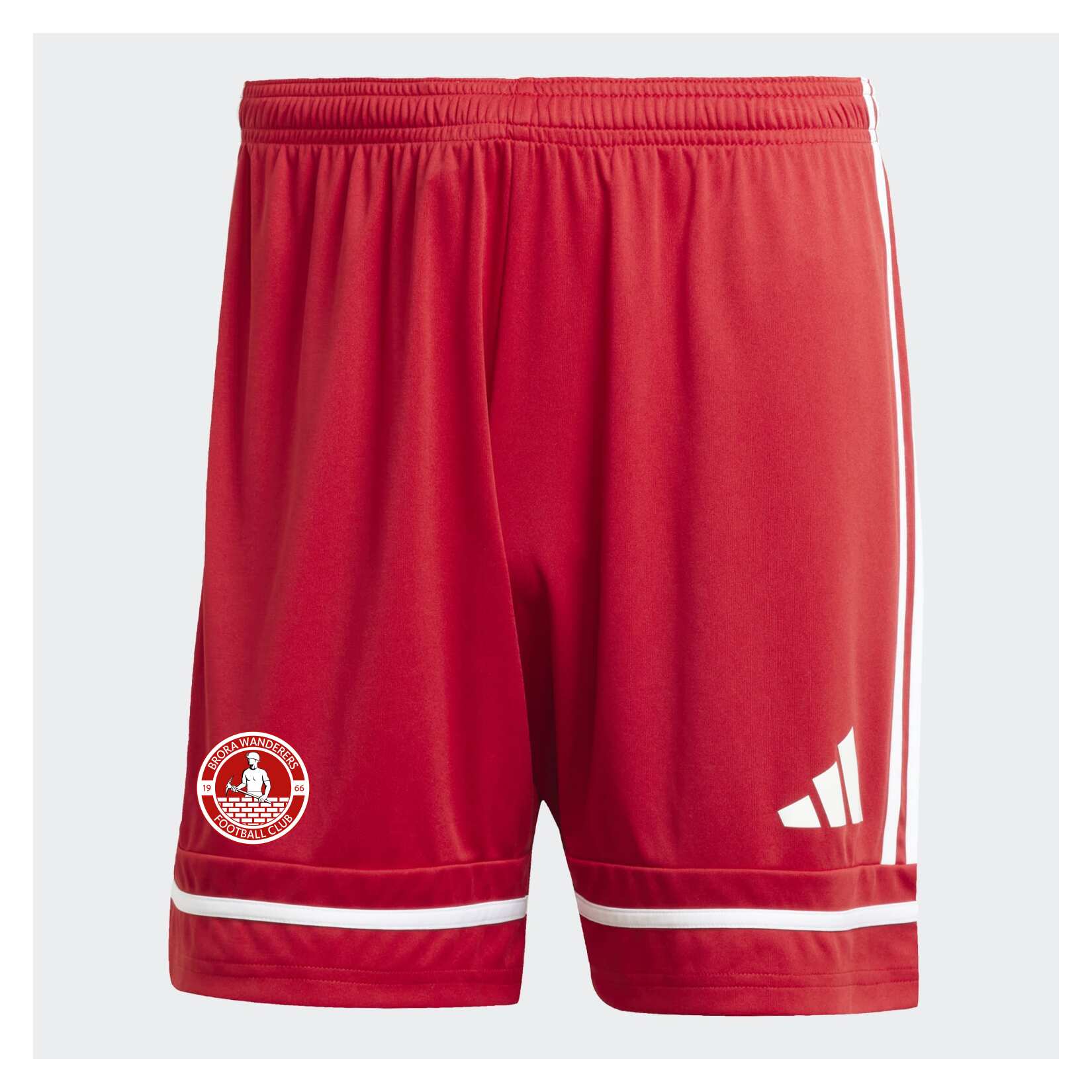 adidas Squadra 25 Shorts - Team Power Red/Team Power Red/White
