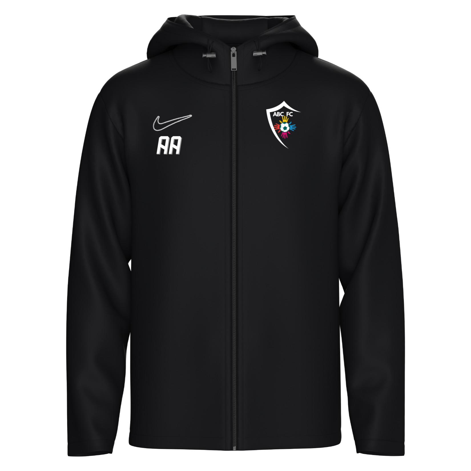 Nike Storm-Fit Academy 25 Rain Jacket - Black/White