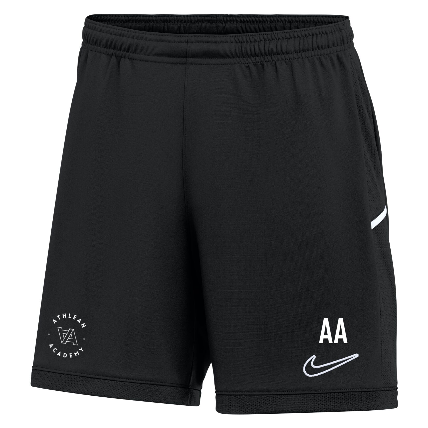 Nike Dri-FIT Academy 25 Shorts (W) - Black/Black/White
