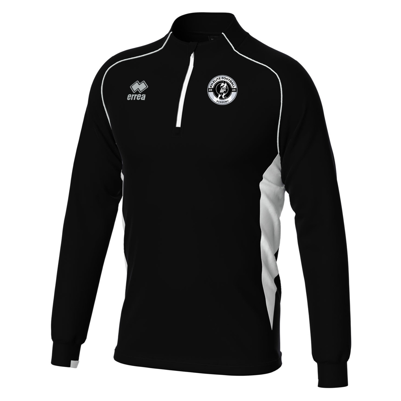Errea Dynamic 1/4 Zip Sweatshirt - black/white