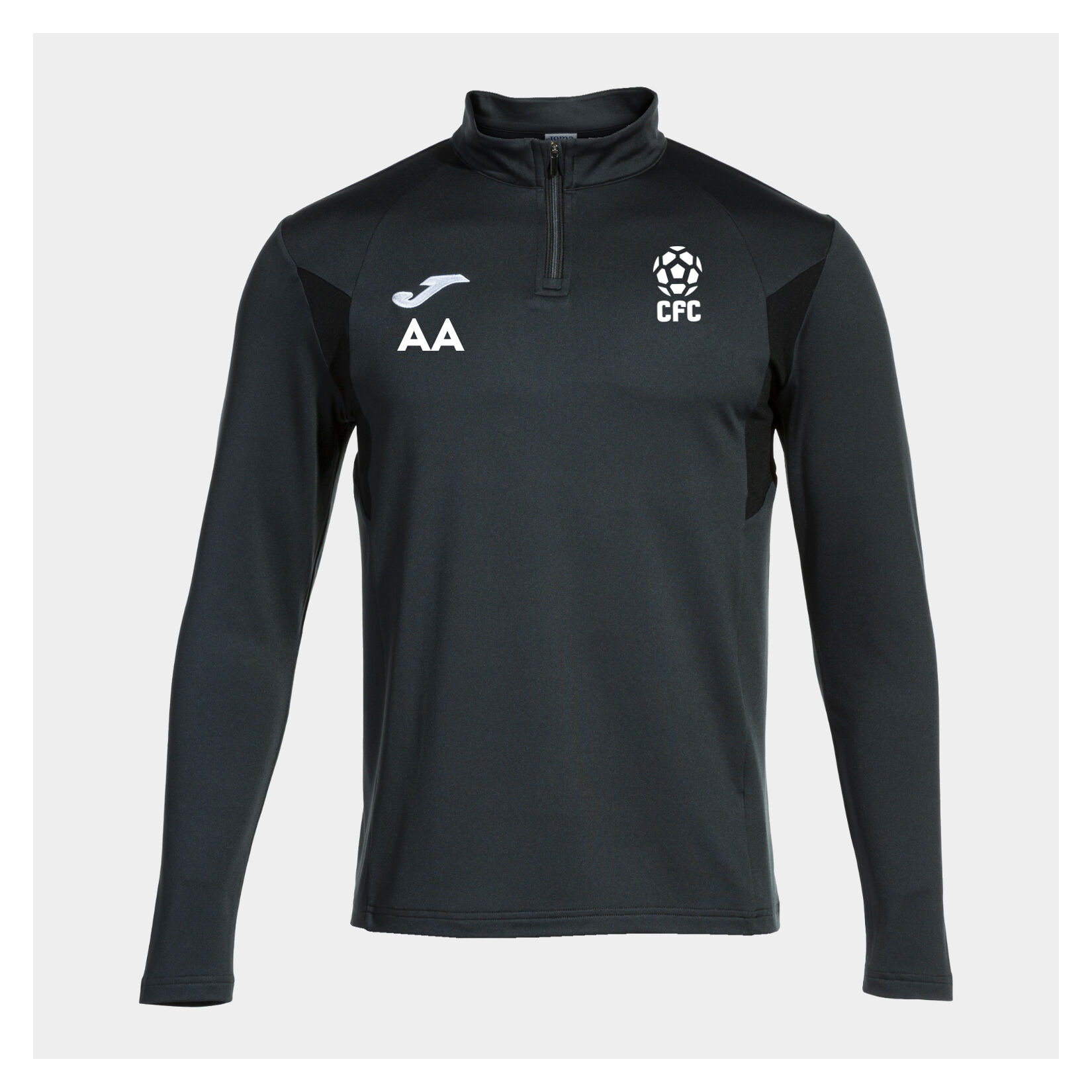 Joma Winner III Half-Zip Sweatshirt - Anthracite/Black