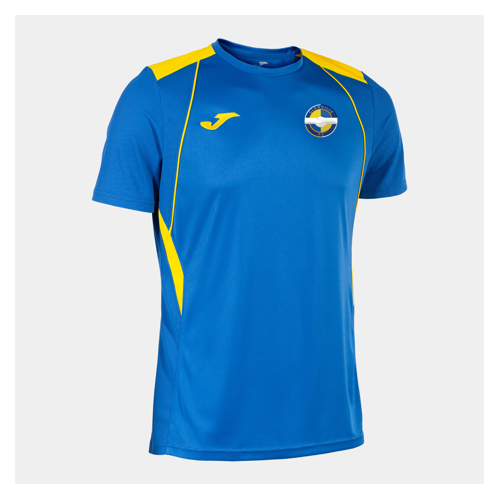 Joma CHAMPIONSHIP VII SHORT SLEEVE SHIRT - ROYAL/YELLOW