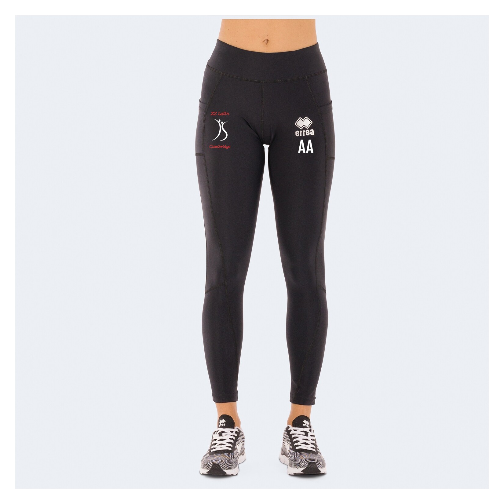 Errea Karen Leggings (W) - Black/White