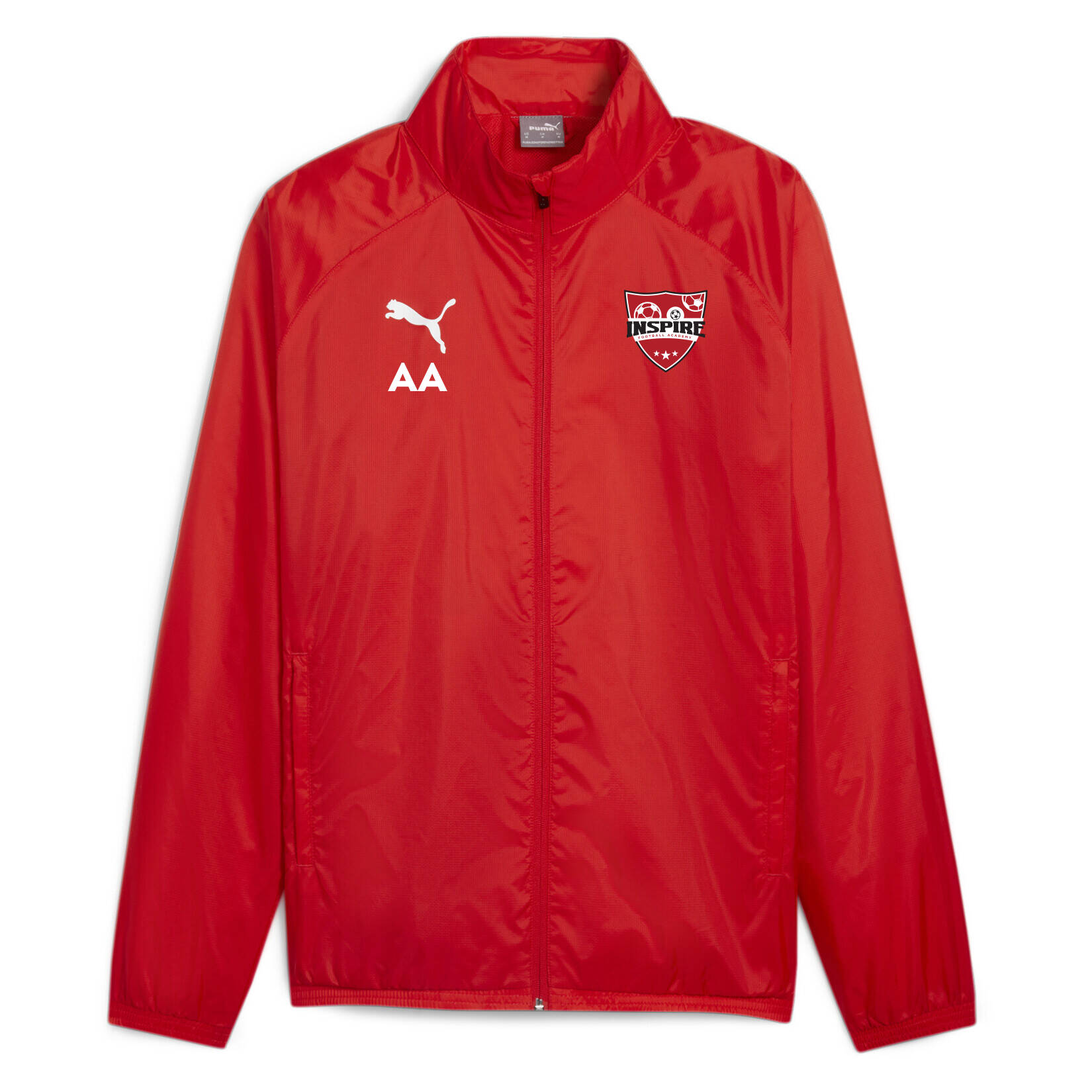 Puma TeamGOAL All-Weather Jacket - Puma Red/Puma White